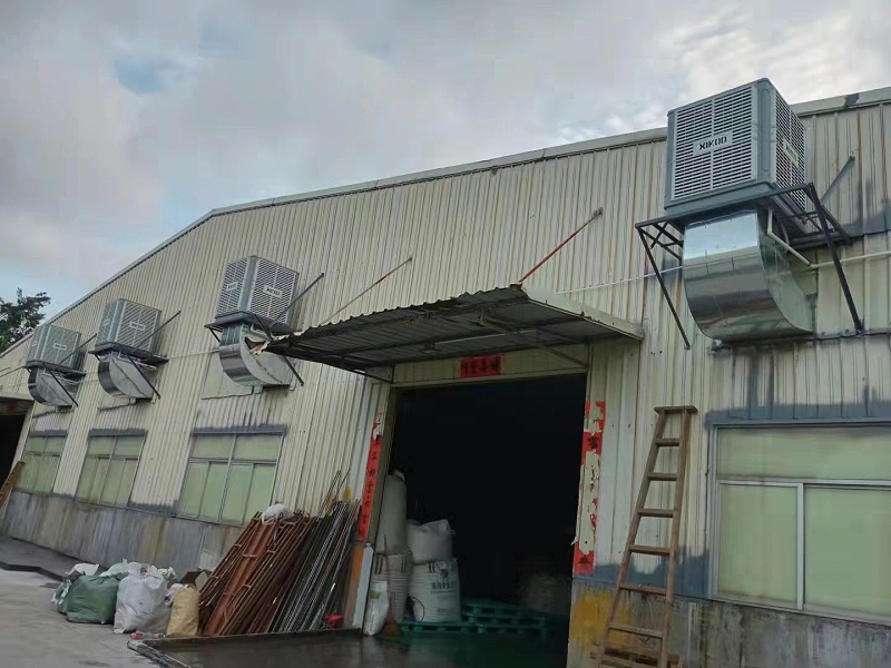 星科環?？照{-加高機應用鋼結構廠房車間降溫通風