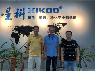澳洲客戶參觀星科環(huán)?？照{